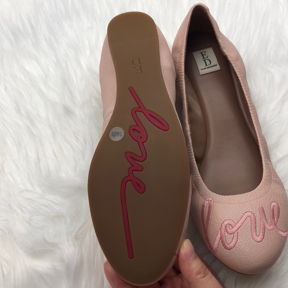 ED Ellen Degeneres Leather Love Flats - Picture 3 of 4